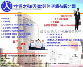 中保太和天津人力资源管理公司 专业人力资源咨询服务的典范